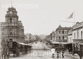 1868c Bourke Street Looking East