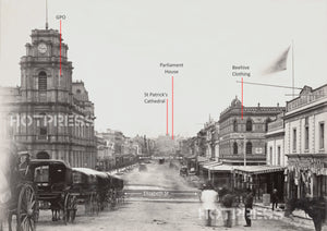 1868c Bourke Street Looking East