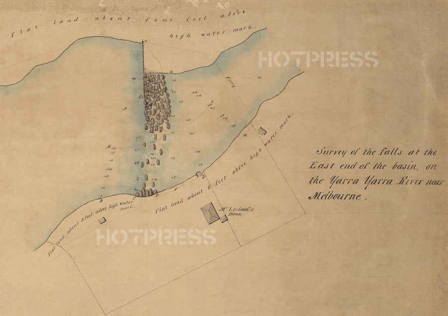 1841 Survey of The Falls