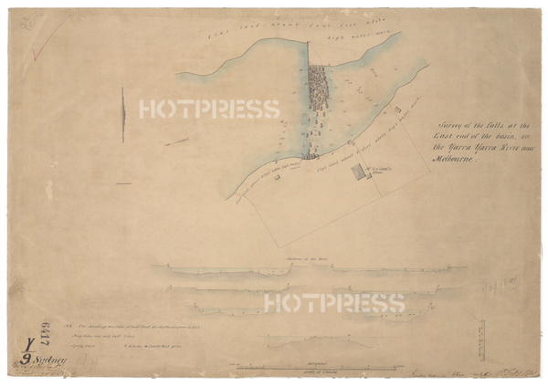 1841 Survey of The Falls