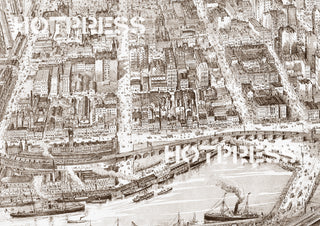 1895 Perspective of Melbourne