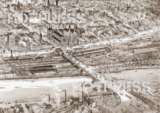 1895 Perspective of Melbourne