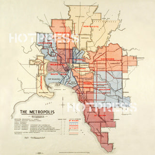 1917 The Metropolis of Melbourne
