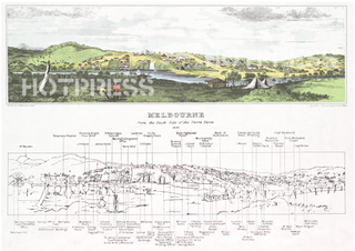1839 Melbourne from the south side of the Yarra