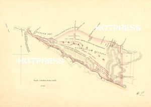 1875 Map of Point Nepean