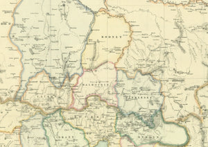 1865 Gazetteer Map of Victoria