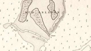 1860 Entrance to Port Phillip Chart