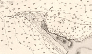 1860 Entrance to Port Phillip Chart
