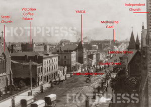1886c Russell Street looking north from Collins Street