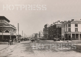 1875 Flinders Street looking West