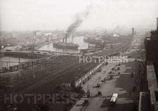 1912c Flinders Street and the Yarra