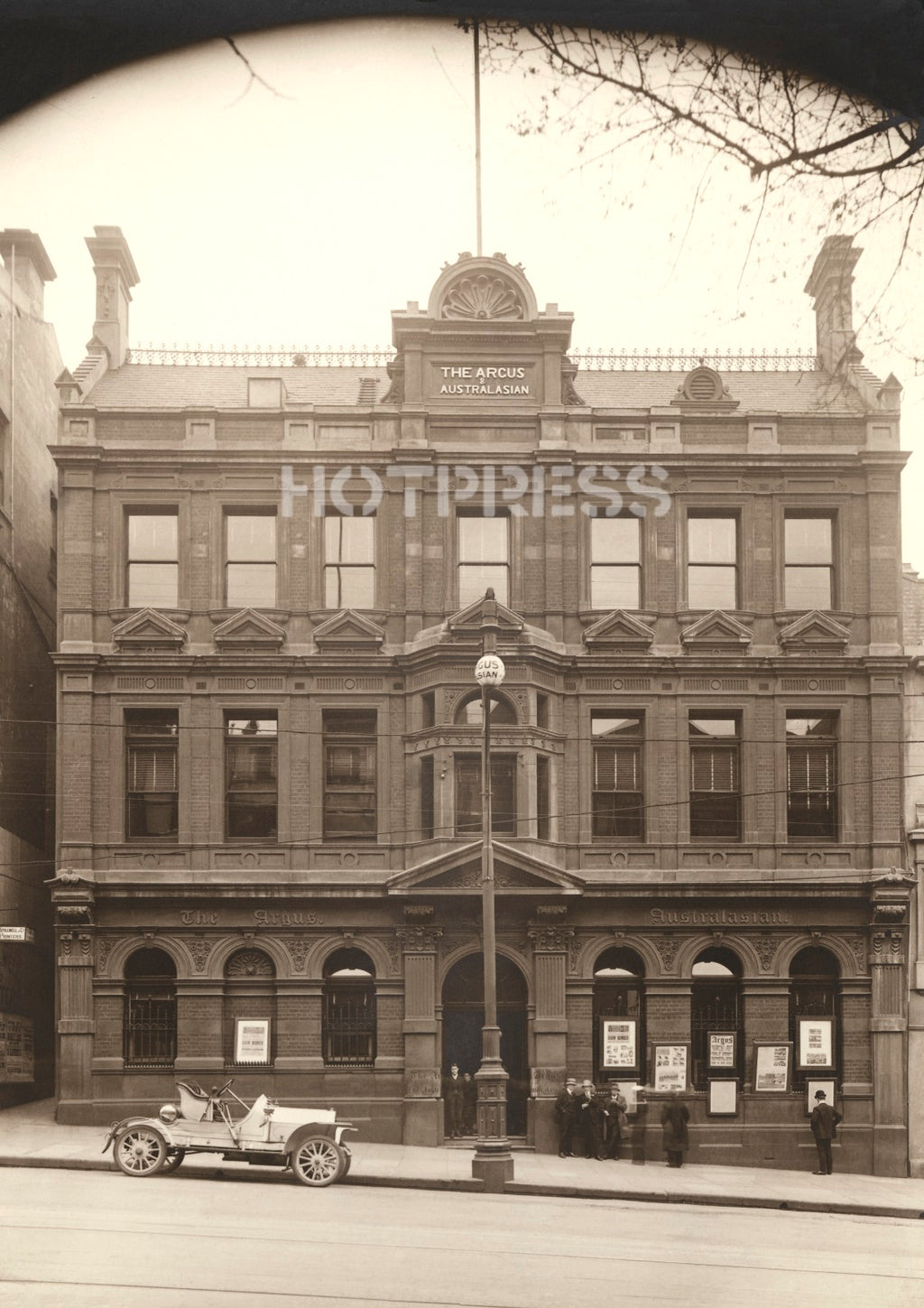 1910s Argus Building Collins Street | Historical Images of Melbourne ...