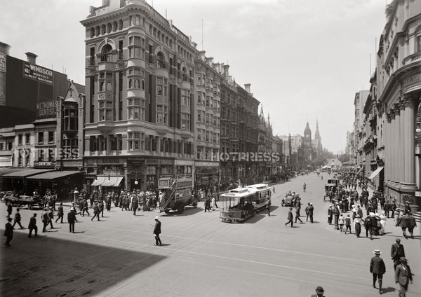 1914c Collins Street Looking East