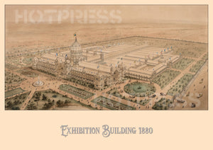 1880 Exhibition Building Drawing