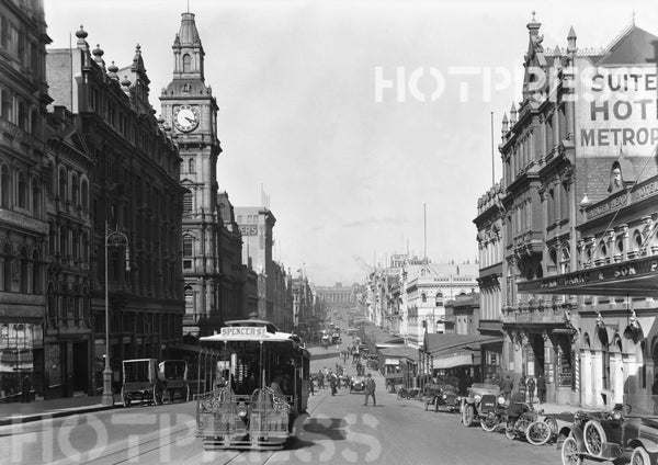 1920c Bourke Street looking east