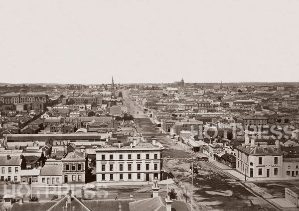 1869 Lonsdale St looking east from Queen Street