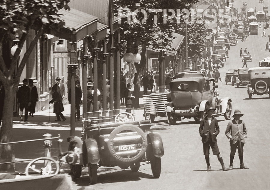 1920s Collins Street looking west