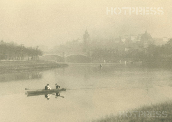 1922 Distant View of Melbourne From The Yarra