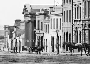 1874 Queen Street looking South from Collins Street