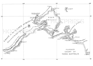 1802 Matthew Flinders Map of Port Phillip